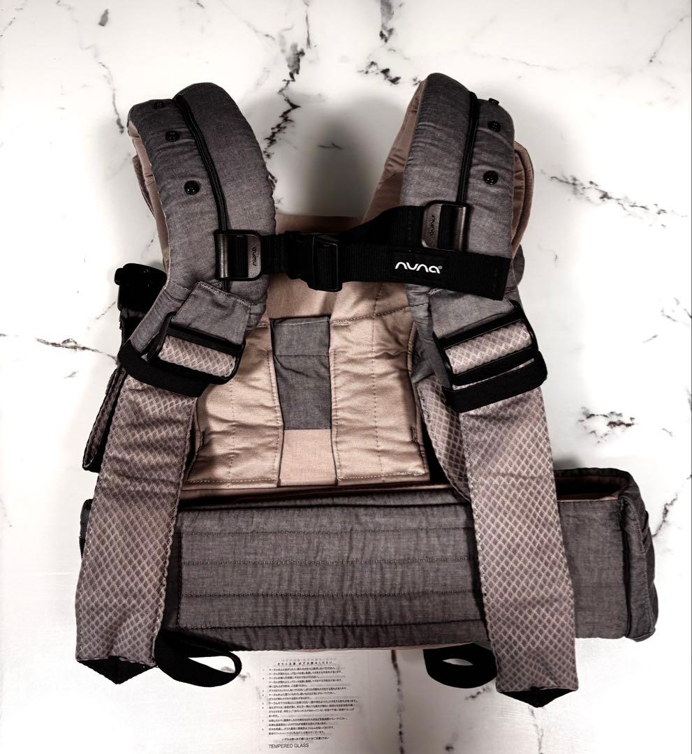 NUNA cudl 抱っこ紐 ベビーキャリア　カドル　SOFTENED シャドウ