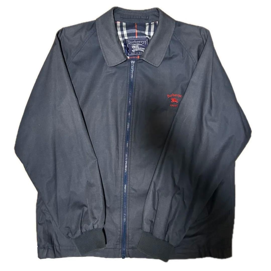 【希少】80s Burberrys 小文字タグ ®表記 スイングトップジャケット