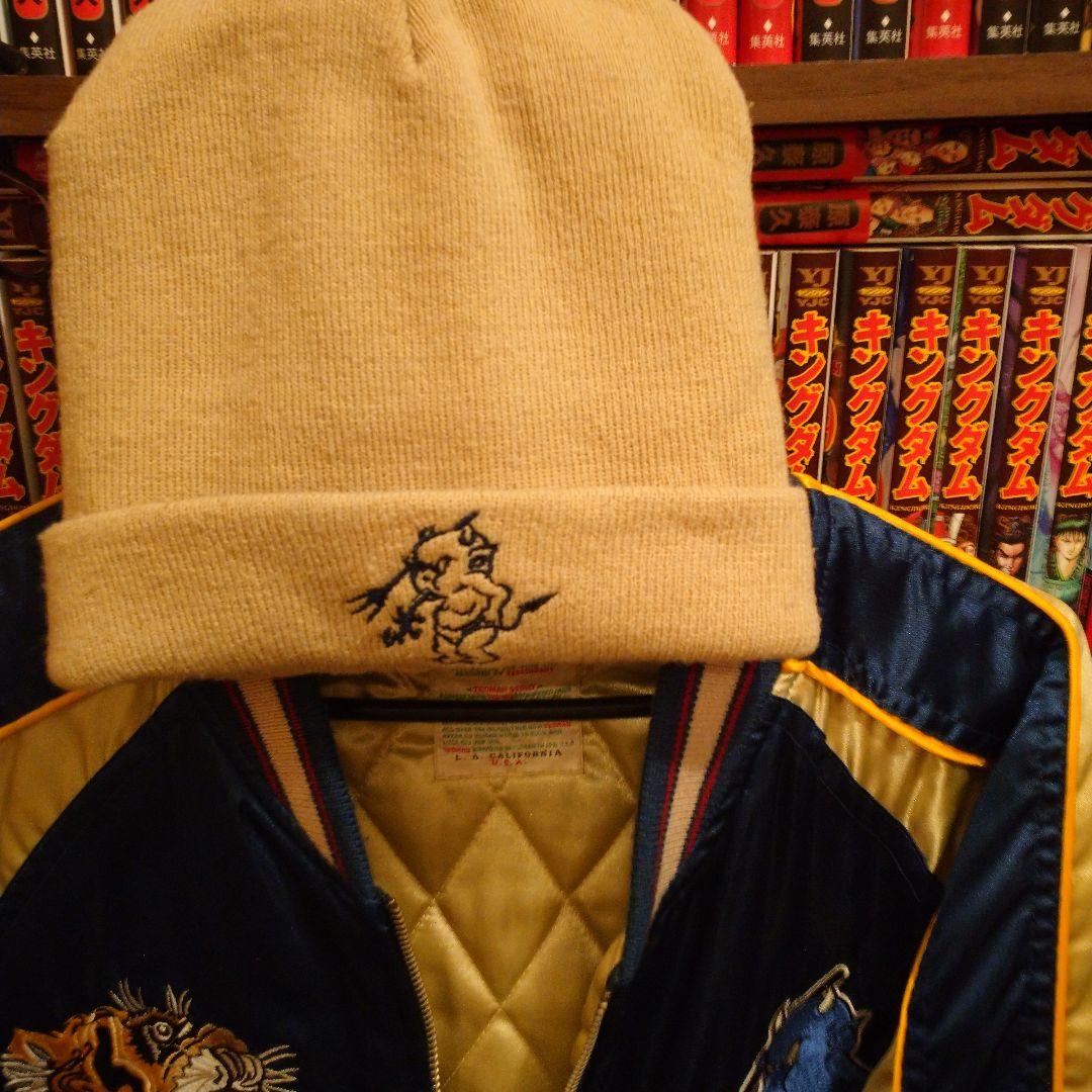 may☆ですテッドマン スカジャン ニット帽EVISUハンチング