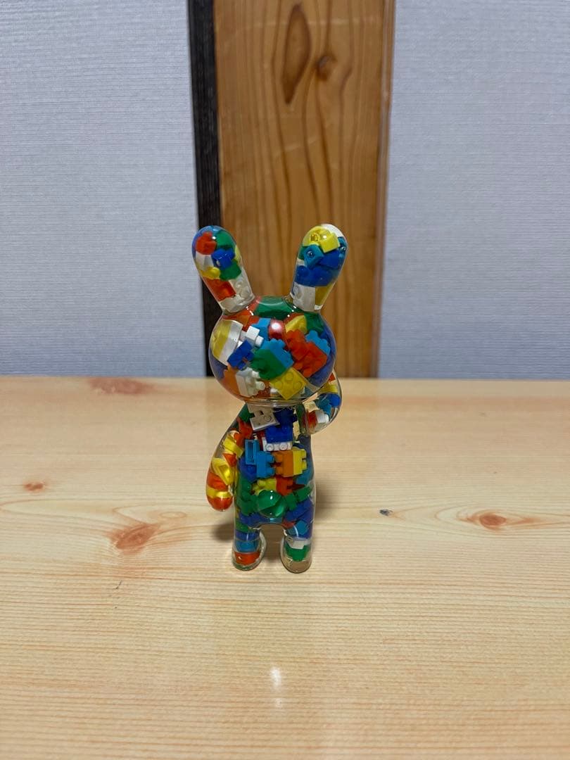 BLACK RABBIT ブラックラビット　ブロック入り　インディーズソフビ