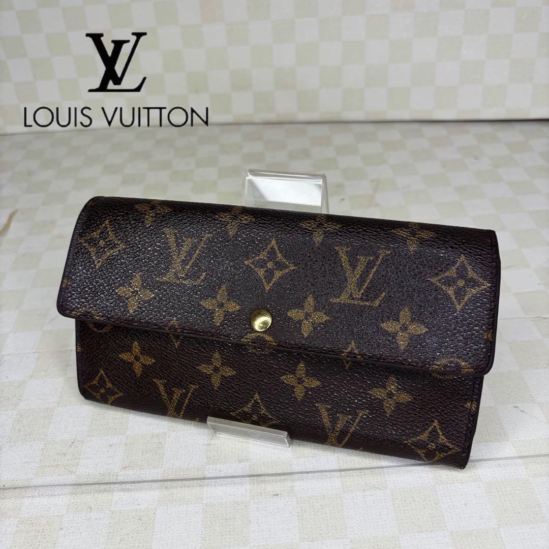極美品　LOUIS VUITTON ルイヴィトン　長財布　二つ折り　M06