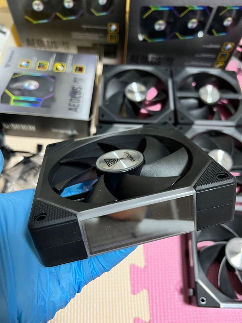 GAMDIAS ゲーミングファン AEOLUS P2-1203 30mm厚　8個