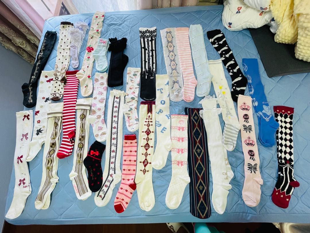 ロリィタ オーバーニー(セット5足9900)どれでもok