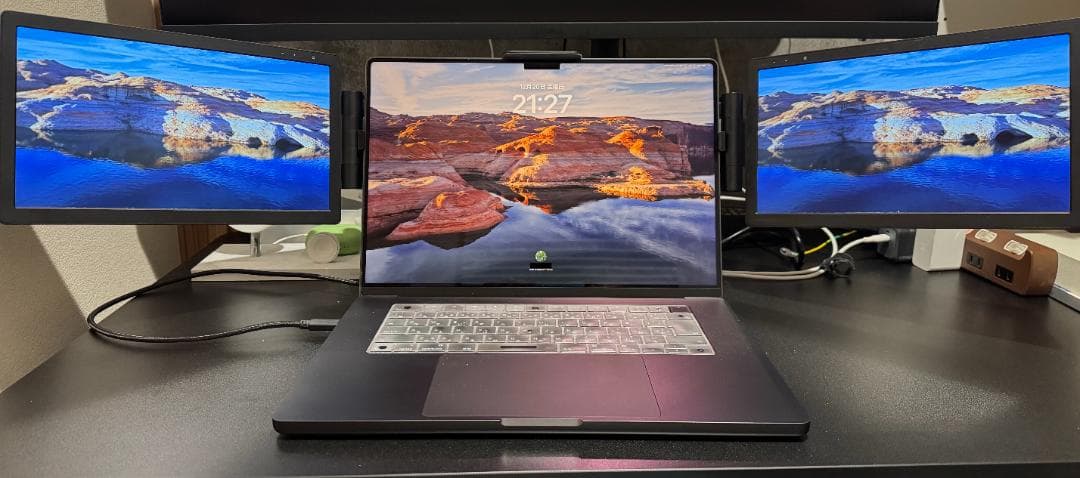 【値下げしました】2面モバイルモニター PROMETHEUS DUAL