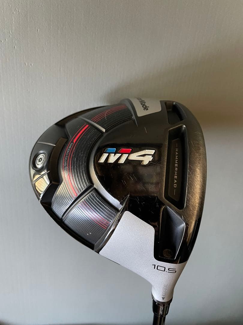 テーラーメイド M4 ドライバー 10.5S FUBUKI TM5 カバー付