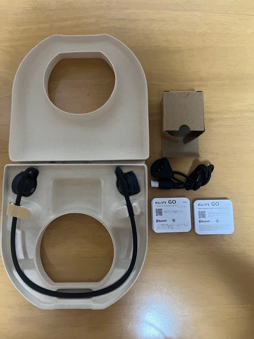 【新品】 NTTソノリティ nwm GO MBN002KA オープンイヤー型 黒