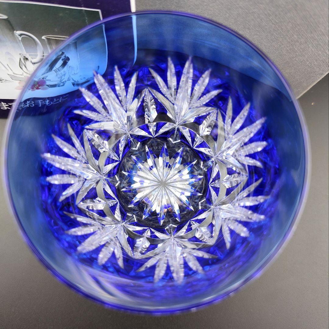 未使用品☆HOYA 最高級ロックグラス（切子、江戸切子、薩摩切子）