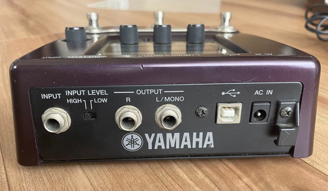アコギエフェクターYAMAHA Magicstomp パッチ書換え日本未発売品