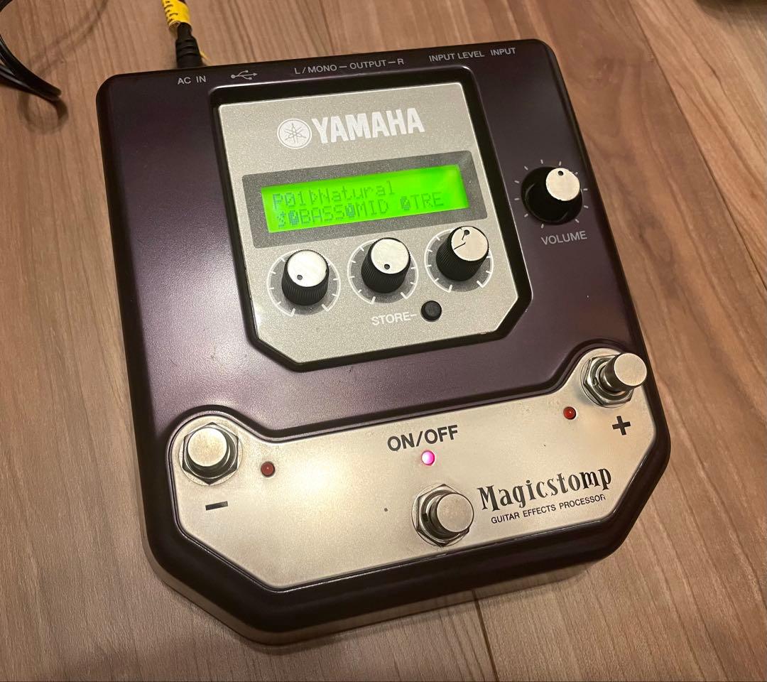 アコギエフェクターYAMAHA Magicstomp パッチ書換え日本未発売品