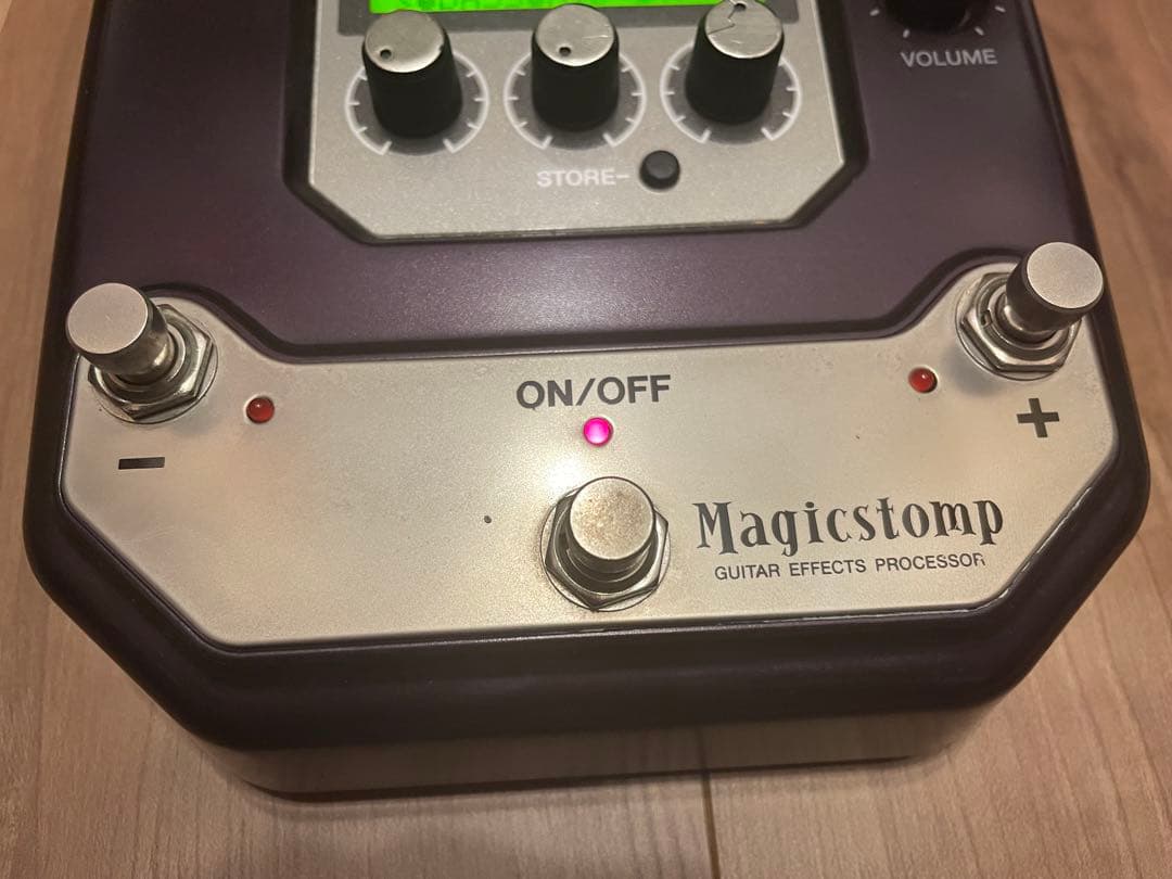 アコギエフェクターYAMAHA Magicstomp パッチ書換え日本未発売品