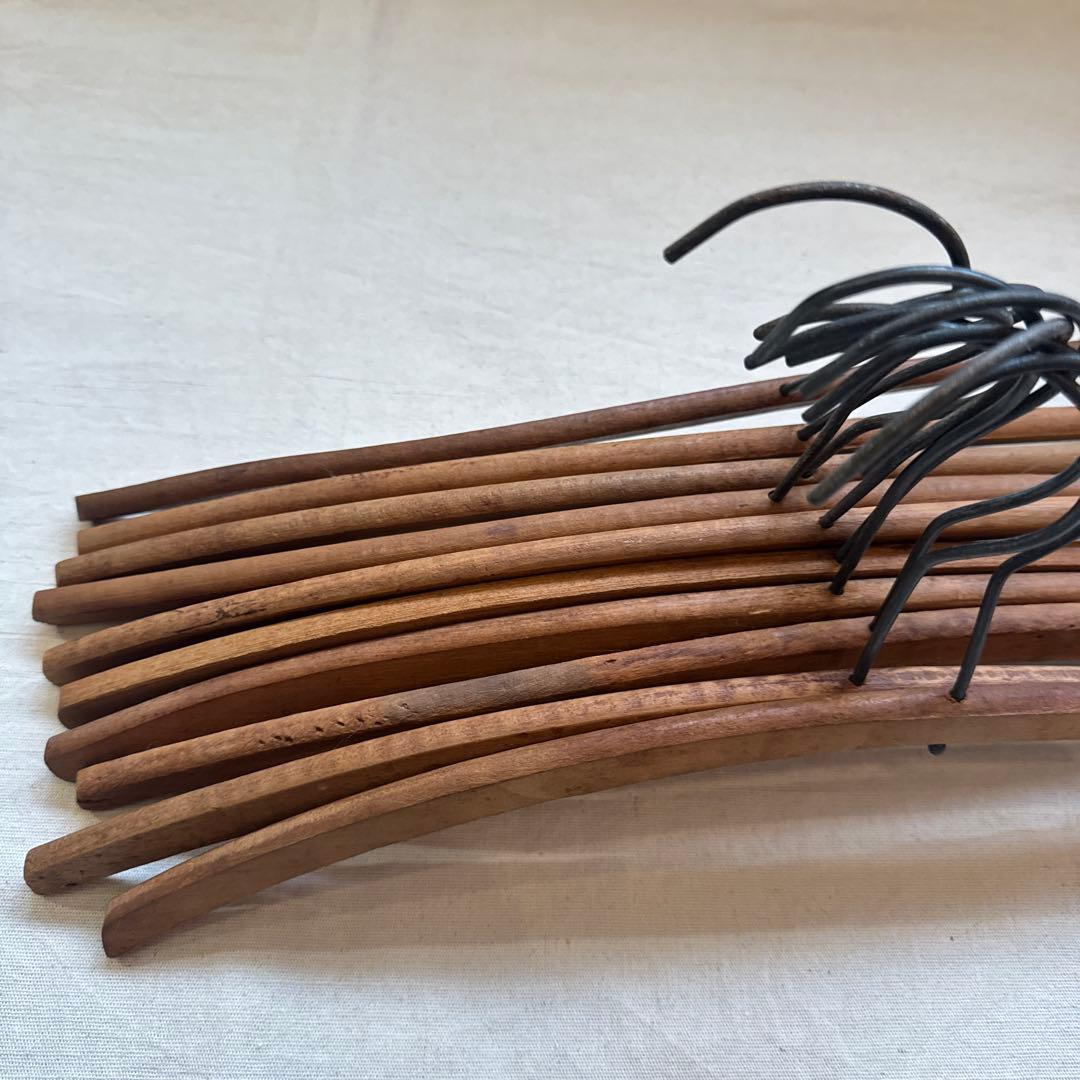 VINTAGE HANGER ヴィンテージ アンティーク ハンガー セット 字入