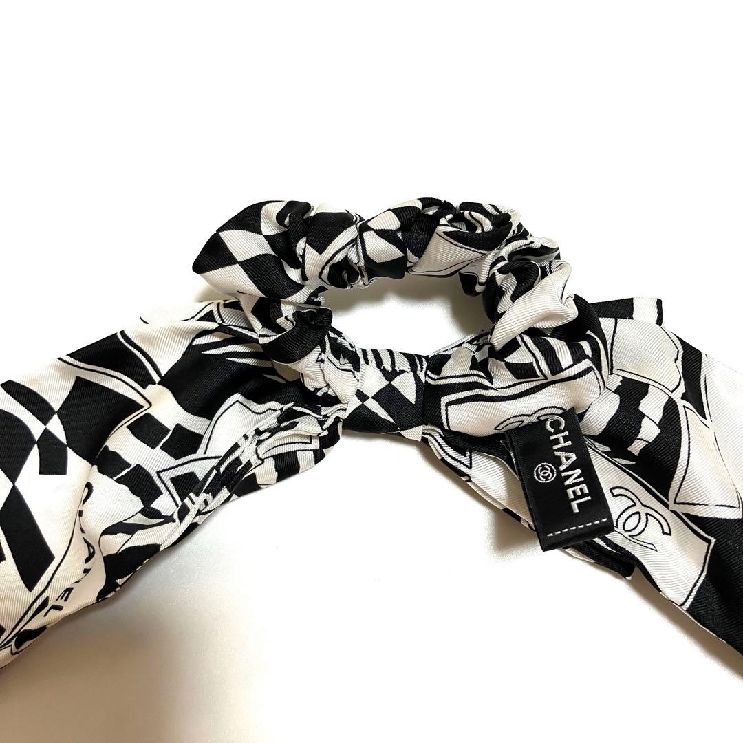 シャネル CHANEL 23C クルーズコレクション シュシュ リボン 美品