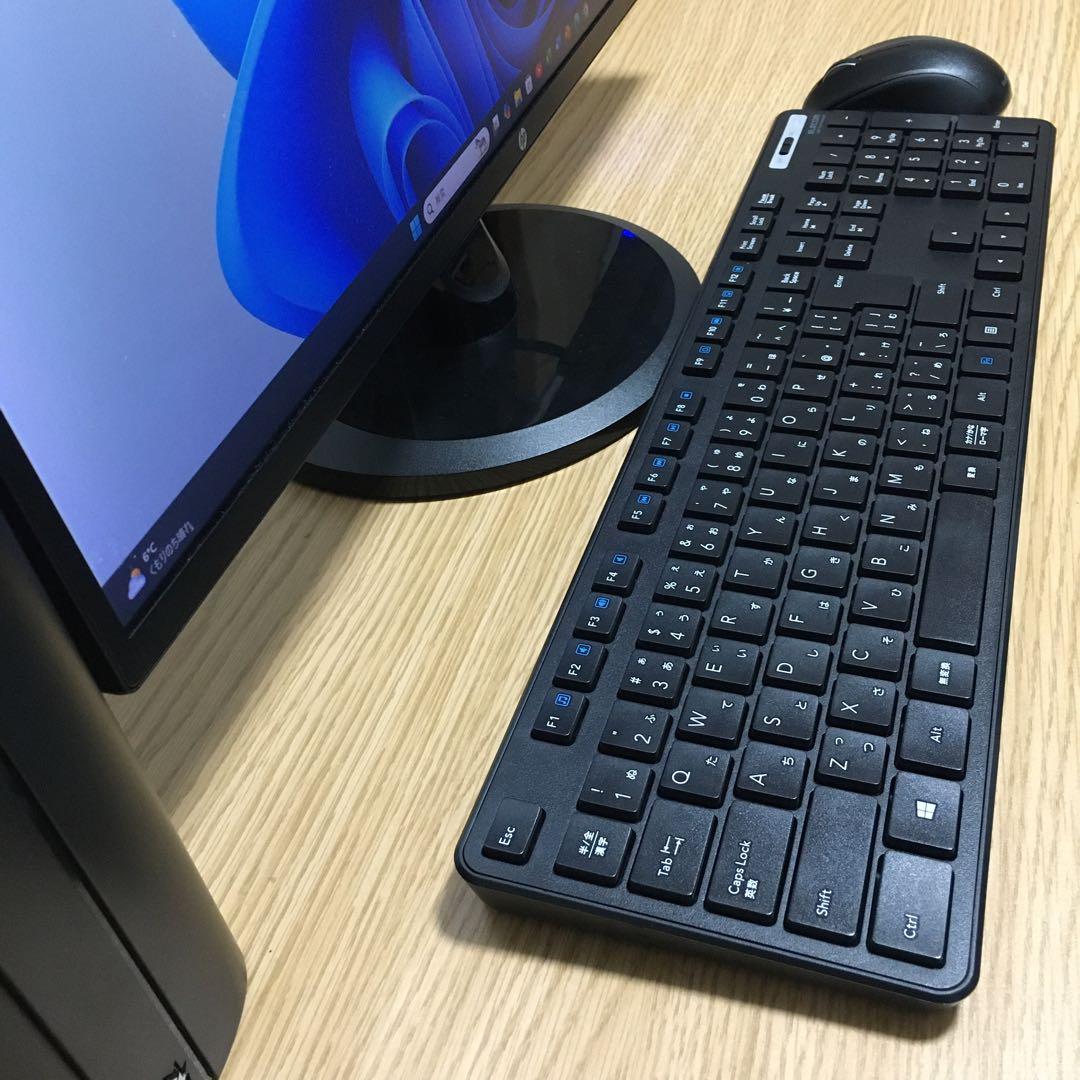 Win11 Office 快速i3 8Gメモリ 快適SSD 23.8'モニター