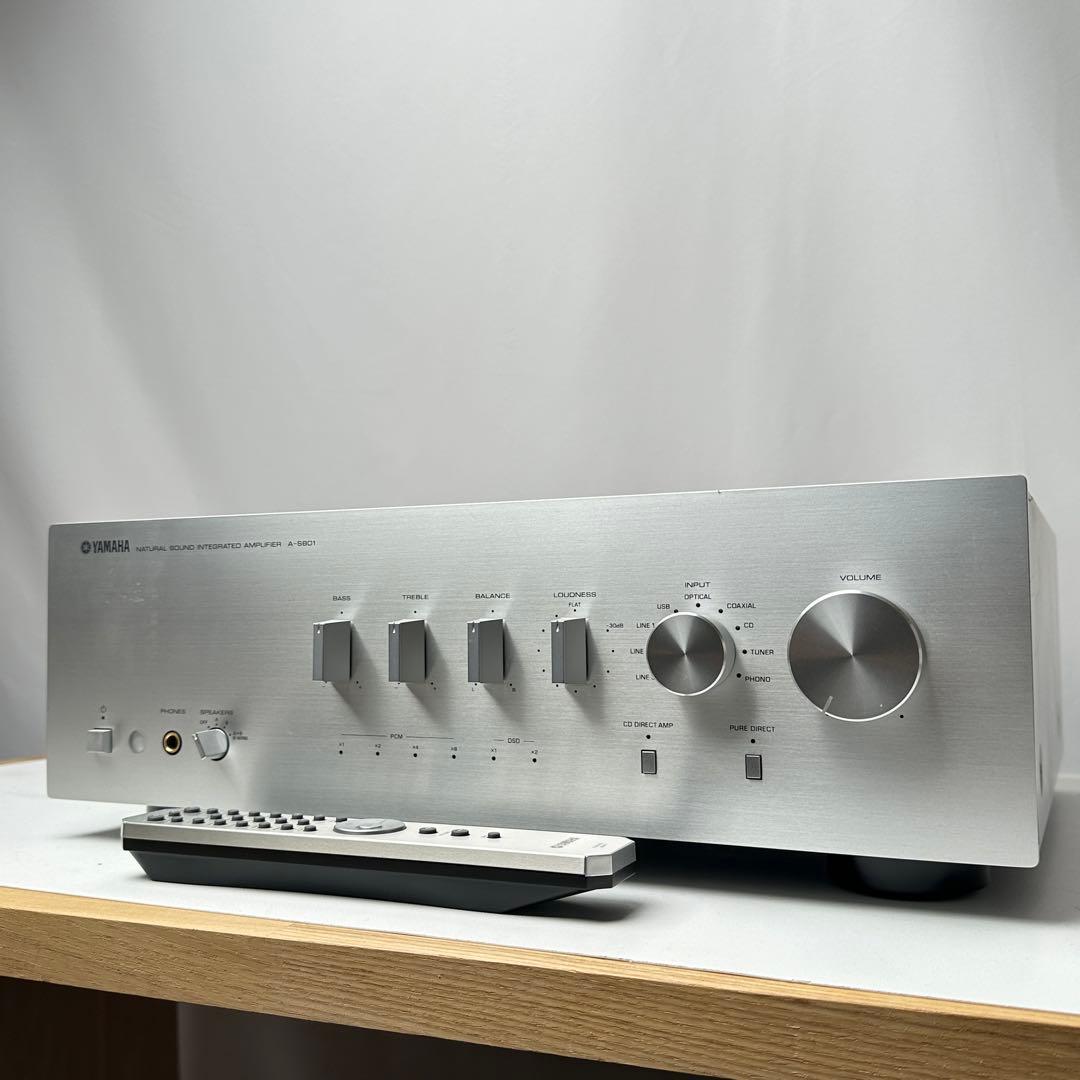 YAMAHA［ヤマハ］A-S801(S) プリメインアンプ　シルバー