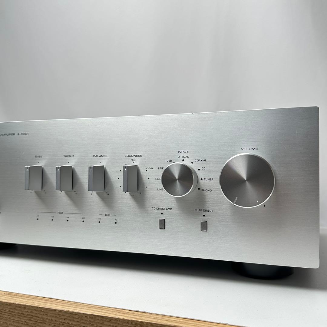 YAMAHA［ヤマハ］A-S801(S) プリメインアンプ　シルバー