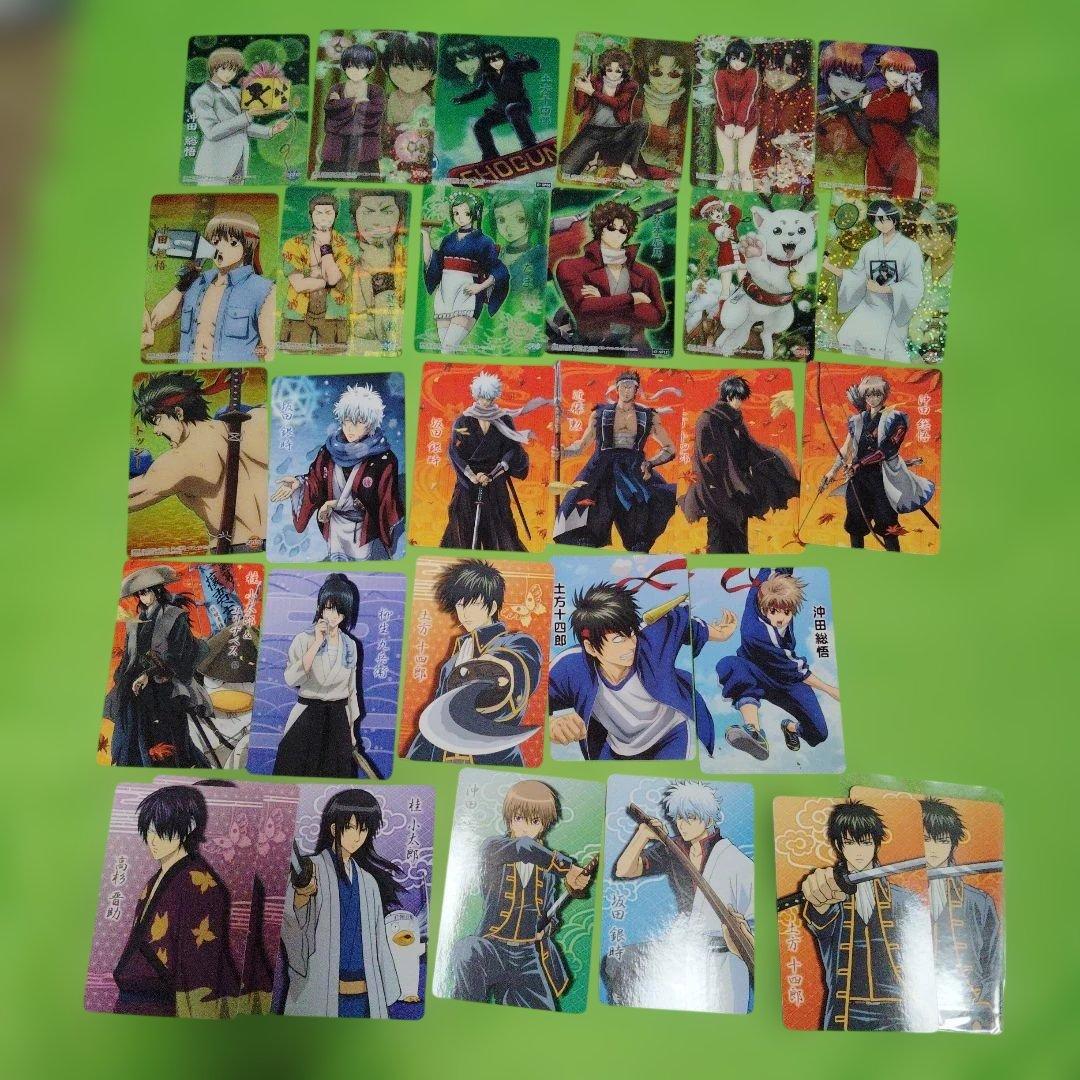 銀魂　ウェハース&コレクションカード色々約190種ダブり有約225枚