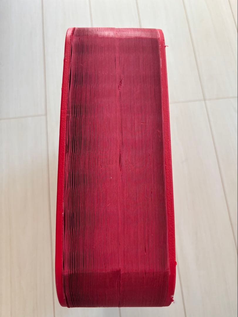 ih paper製ペーパーベンチ 3枚　ペーパーソファ　 アコーディオン　ベンチ