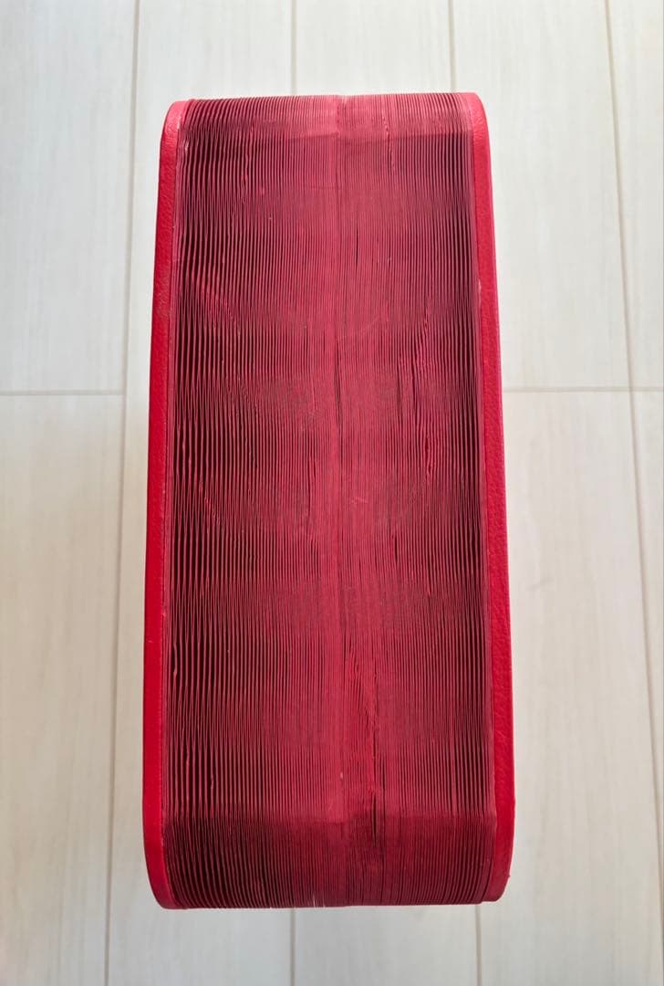 ih paper製ペーパーベンチ 3枚　ペーパーソファ　 アコーディオン　ベンチ