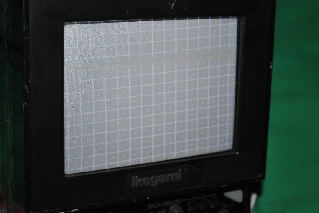 Ikegami6インチカラーモニターTM6-１AV中古動作品の出品です。