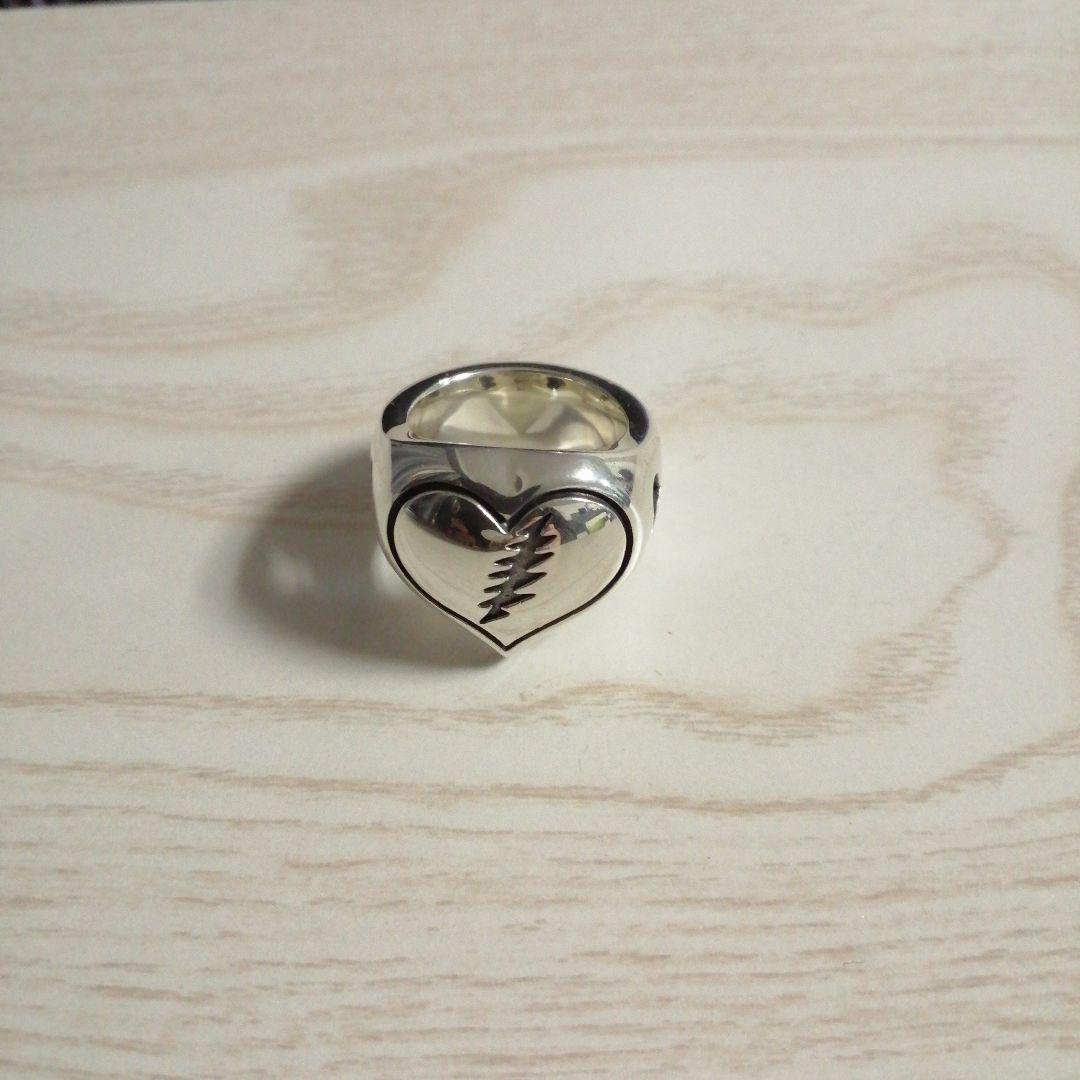 初期　BEDWIN　ベドウィン　シルバーリング　ハートブレイカーリング　925