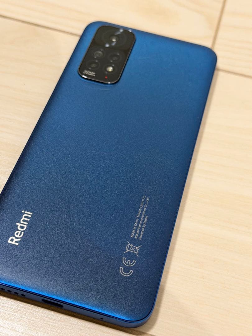 Redmi Note11 スマートフォン 本体 ブルー