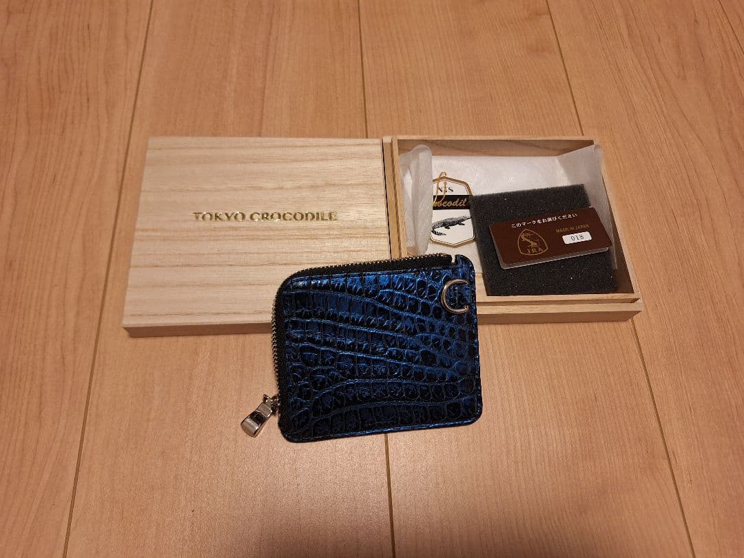 TOKYO CROCODILE 青 クロコダイル ケース