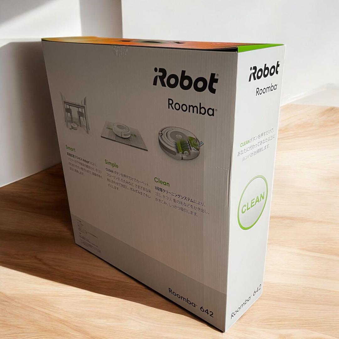新品未使用　開封品　iRobot Roomba 642 ロボット掃除機 本体