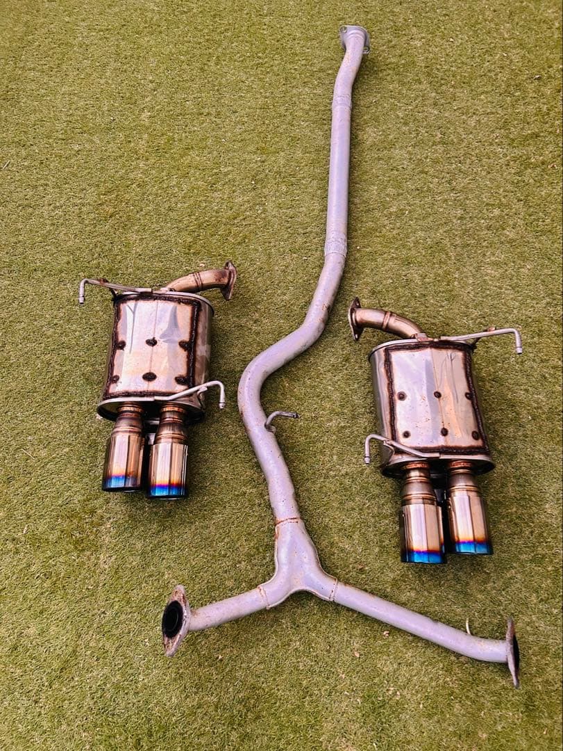 WRX VA系　柿本改ストレートマフラー　セット販売　純正中間ストレート