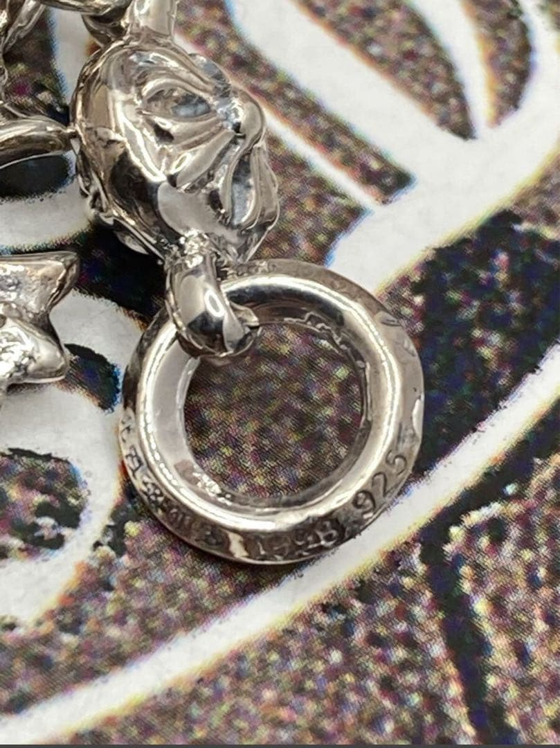 d*n様 クロムハーツ ワンボールタイニーCHクロスチャー ムシルバー 新品未使