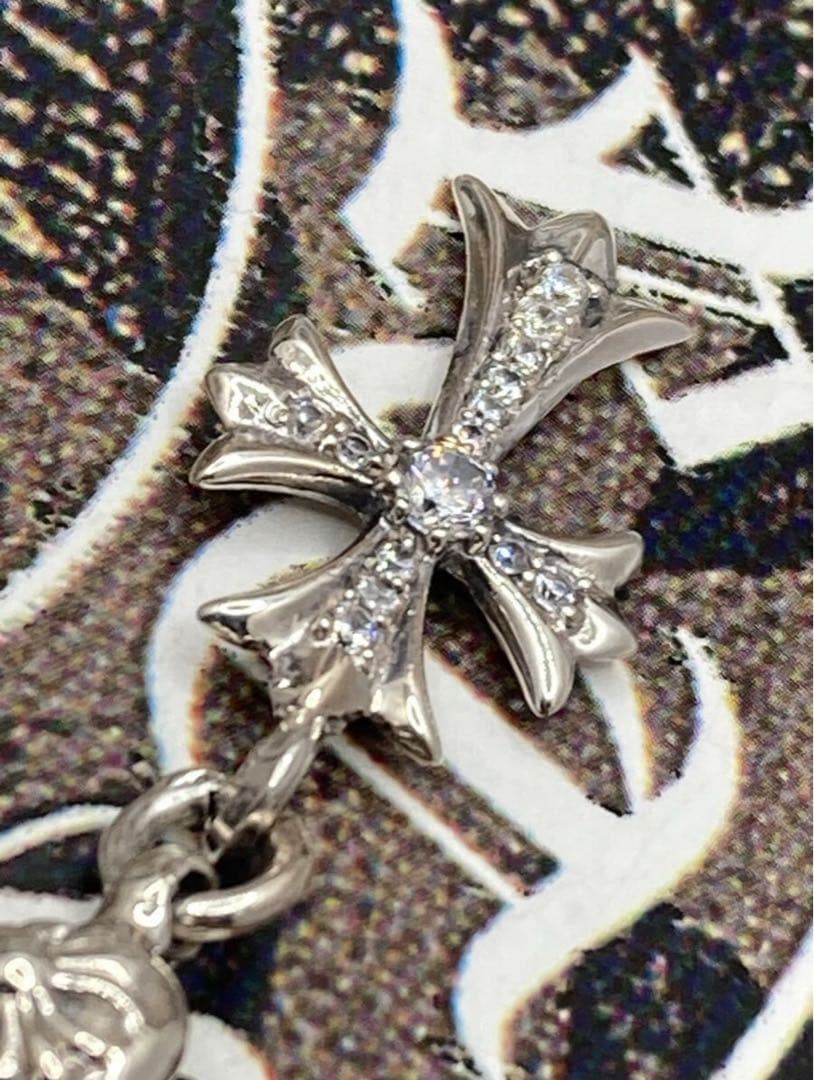 d*n様 クロムハーツ ワンボールタイニーCHクロスチャー ムシルバー 新品未使