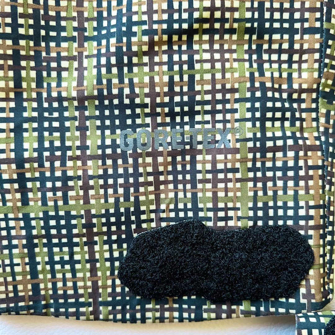 3245【美品】バートン　ジャケット akゴアテックス チェック総柄サイクリック