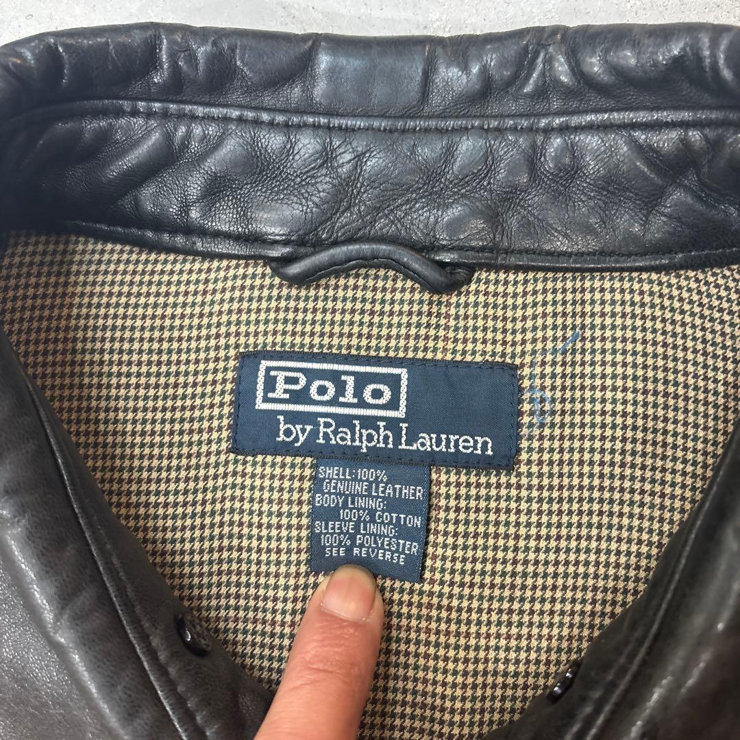 ラルフローレンレザージャケット