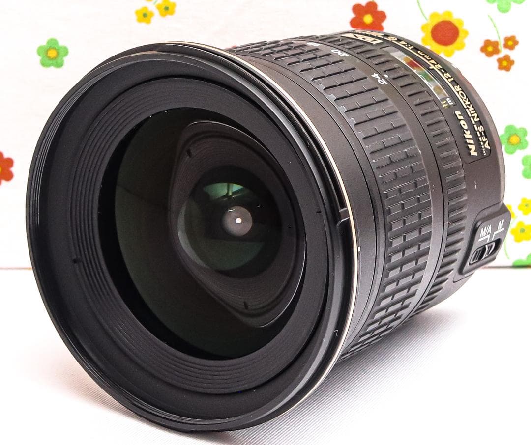 美品☆Nikon AF-S 12-24mm☆超広角レンズ☆コンパクト・高性能AF