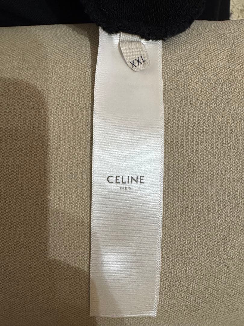 値下げ！【希少XXL】CELINEセリーヌ パーカー 2Y753670Q