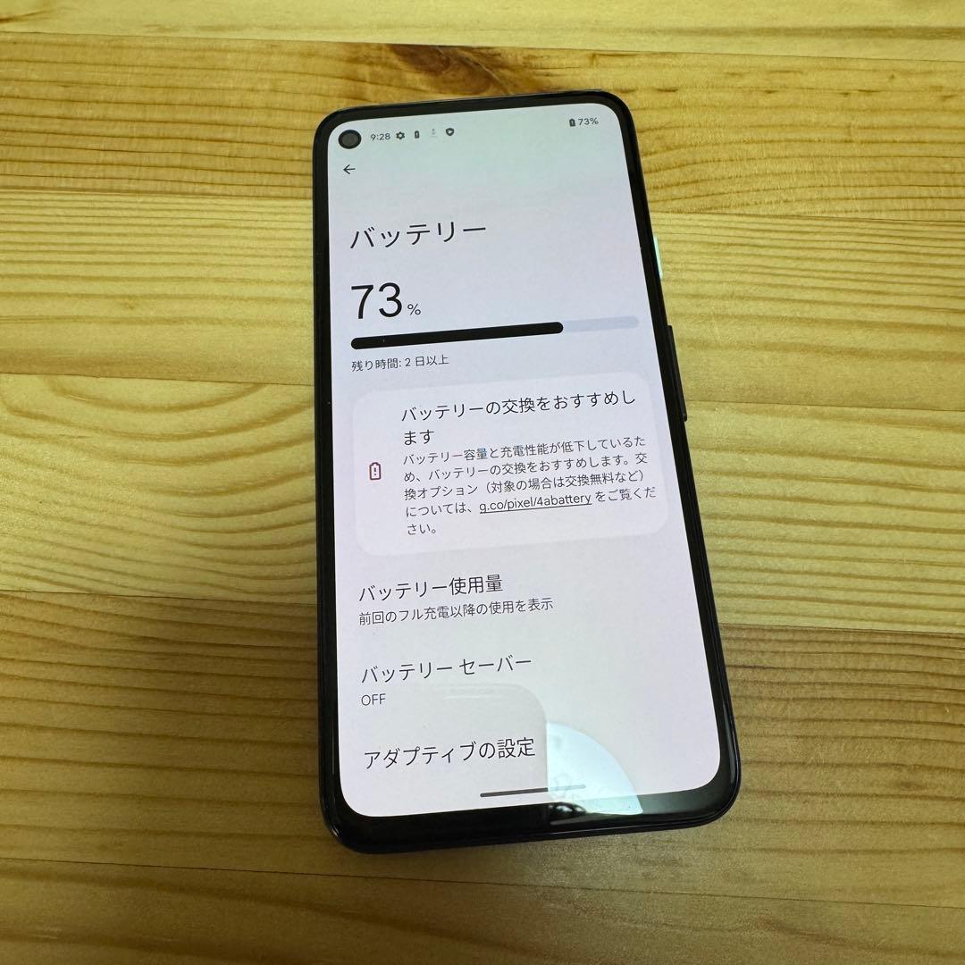 スマートフォン本体 6435 Google Pixel 4a