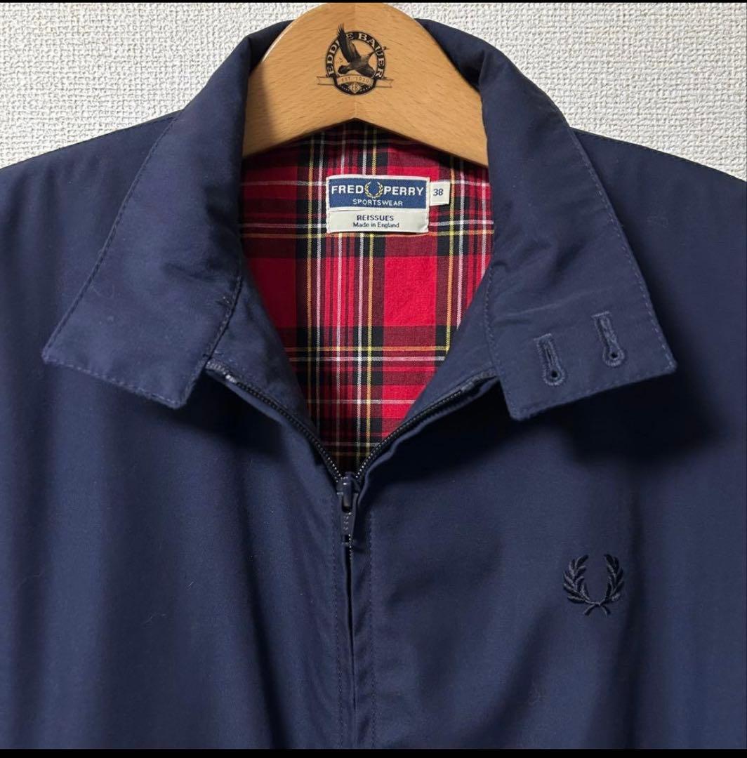 イングランド製 フレッドペリー ハリントンジャケット サイズ38