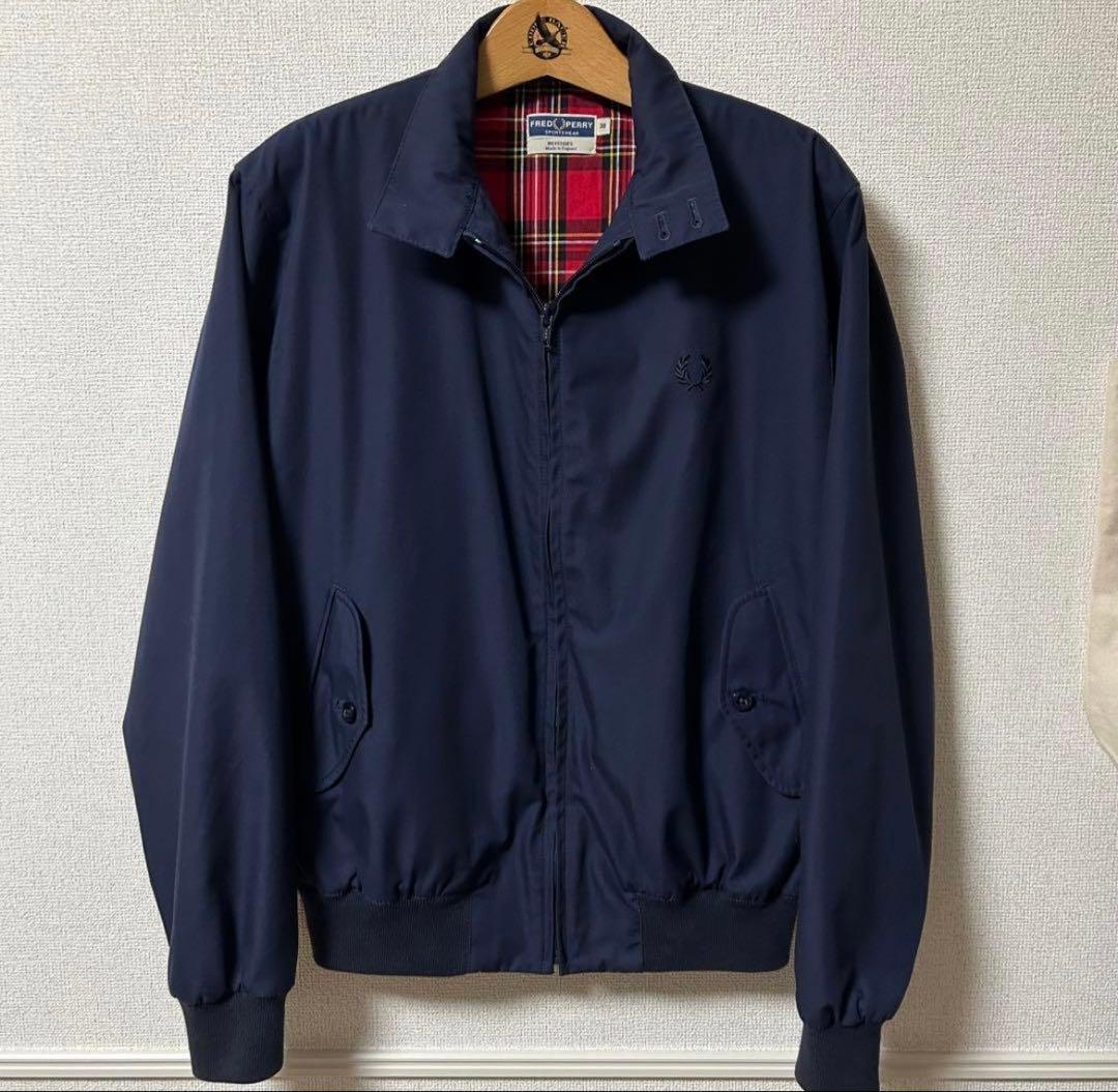 イングランド製 フレッドペリー ハリントンジャケット サイズ38