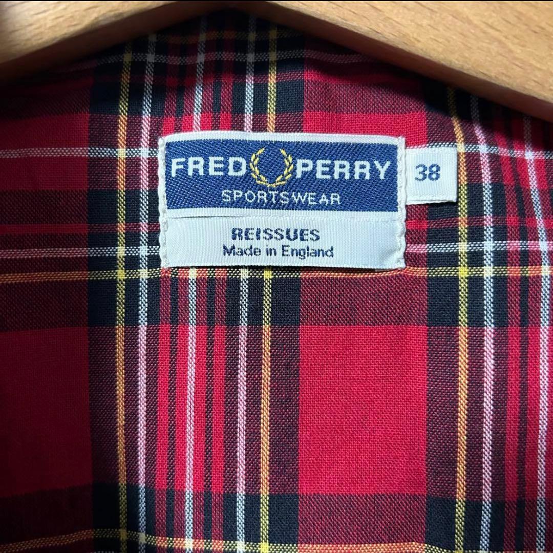 イングランド製 フレッドペリー ハリントンジャケット サイズ38