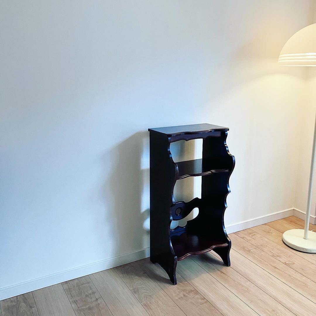 サイドテーブル　ラック　古道具　古家具　電話台　ブロカント　レトロビンテージ