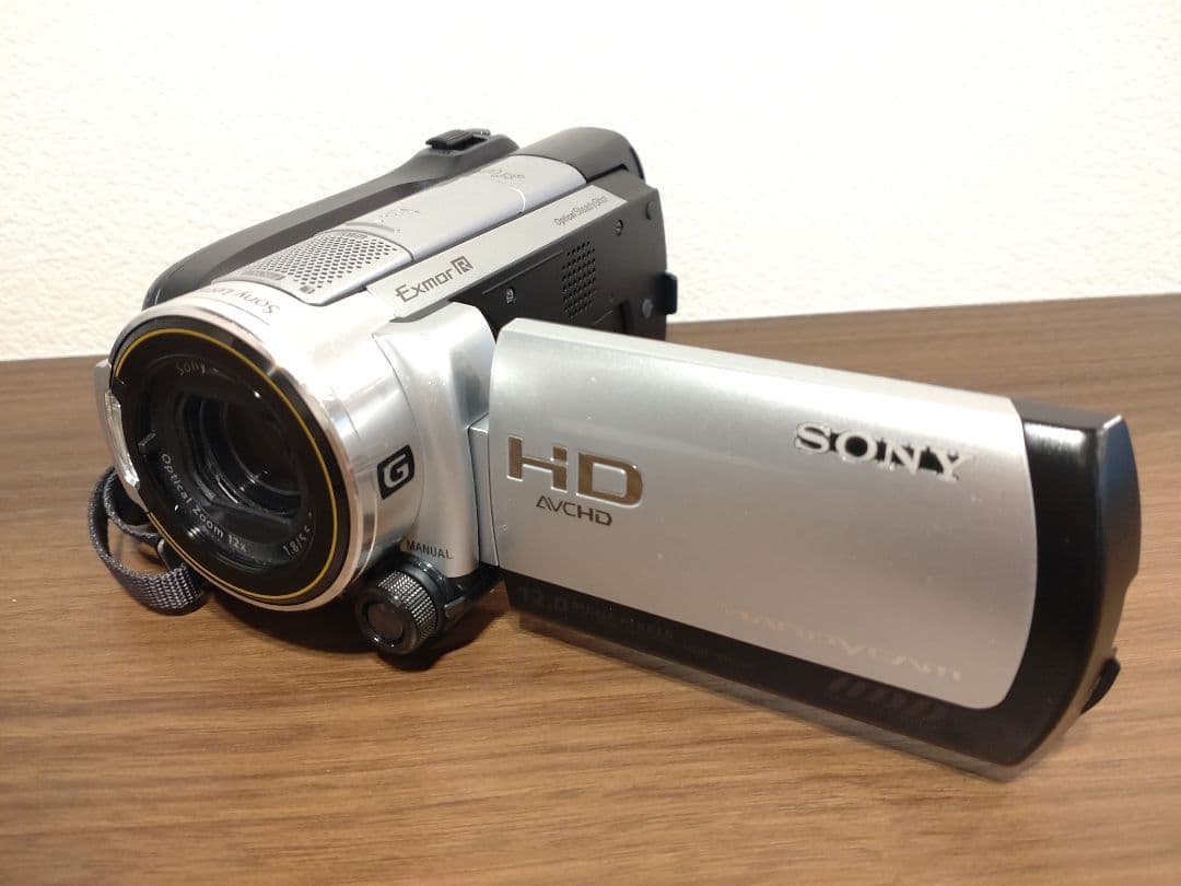 SONY HDR-XR500V ビデオカメラ　ソニー　HANDYCAM　銀