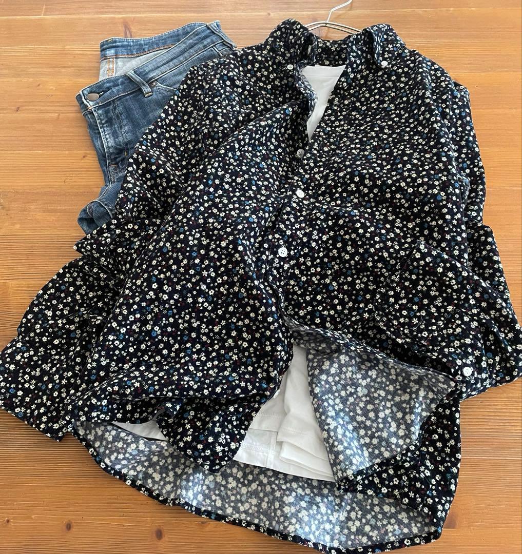 未使用　SENTINEL DECIDE 上質コーデュロイシャツ　大きめゆったり