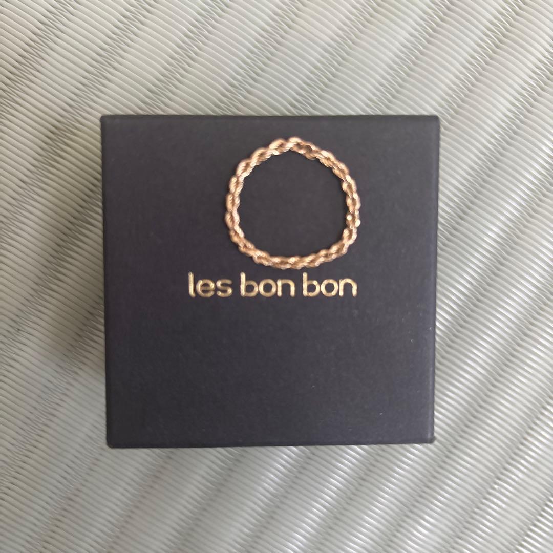 les bon bon ゴールド ツイストリング