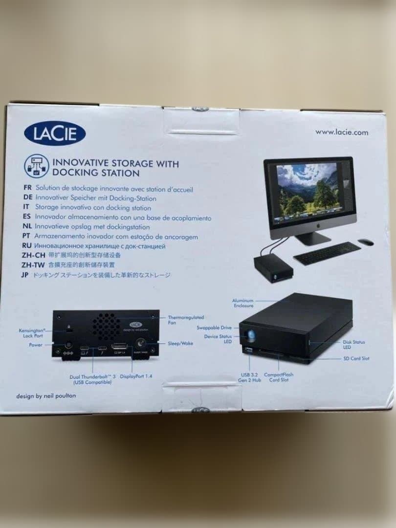 未開封 LaCie ラシー HDD 16TB サンダーボルト3