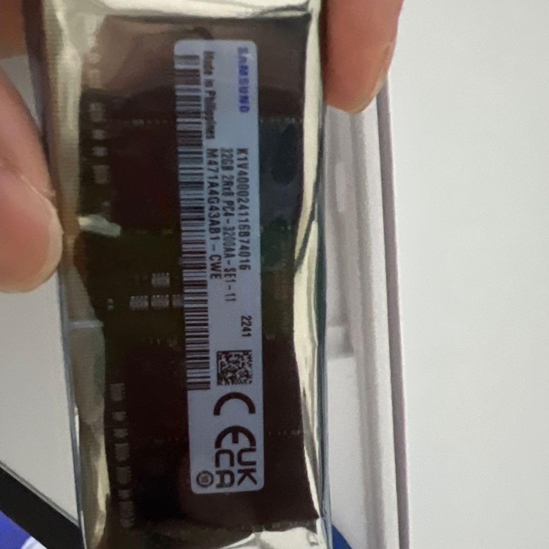 その他 SAMSUNG 32gb 3200ddr4