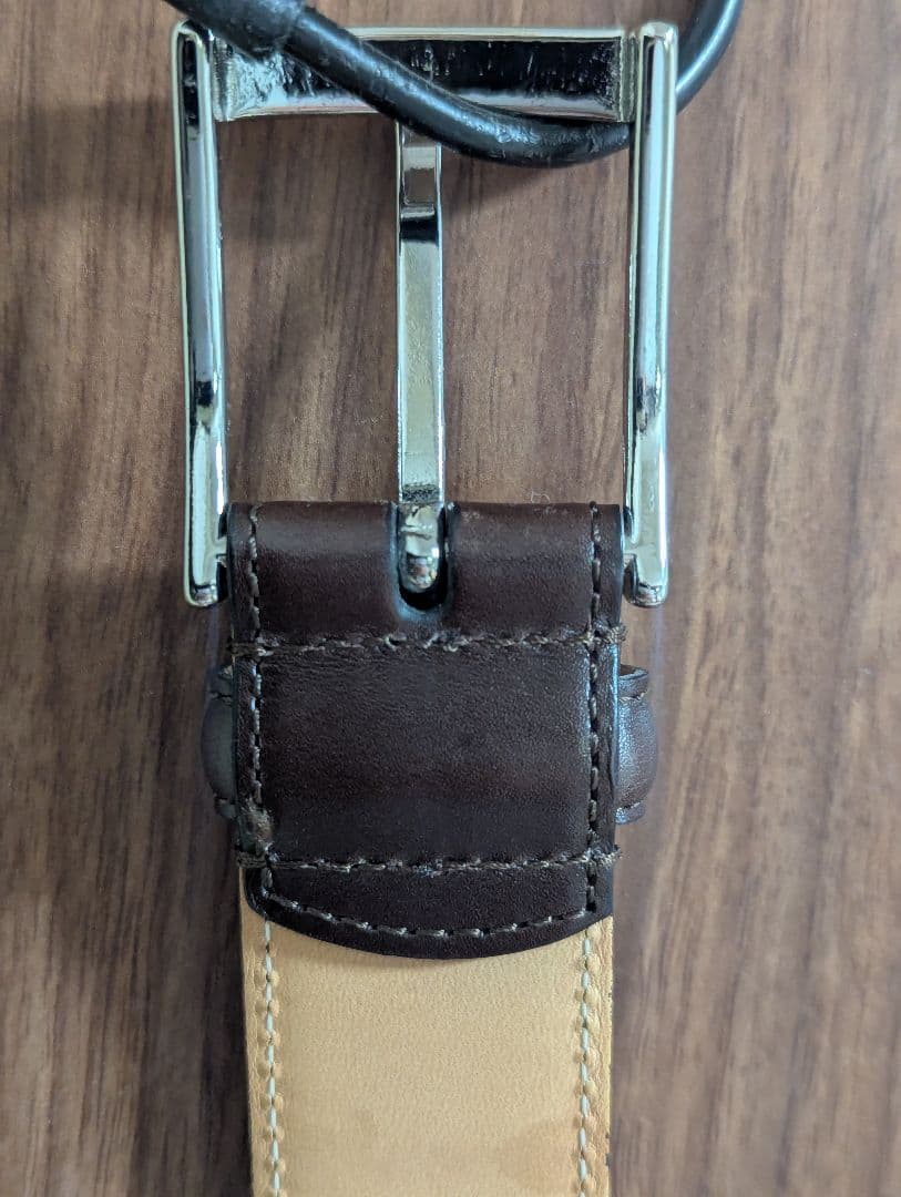 Crockett&Jones クロケット＆ジョーンズ ベルト ダークブラウン