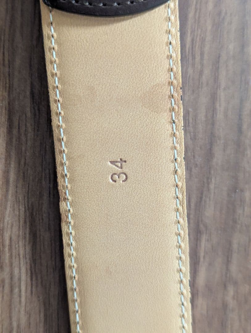 Crockett&Jones クロケット＆ジョーンズ ベルト ダークブラウン