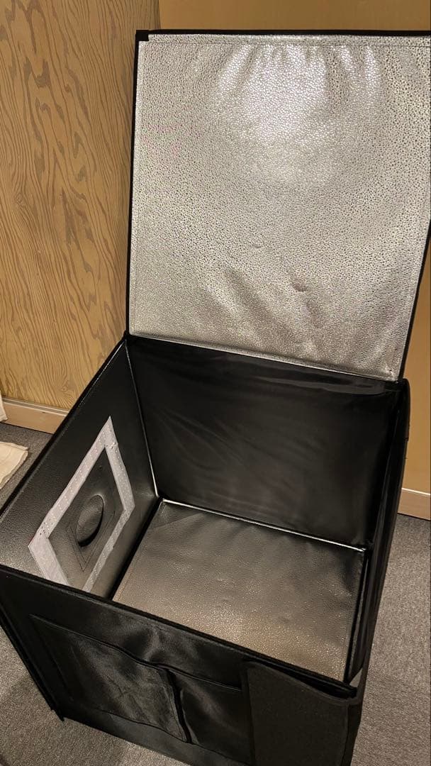 サンワダイレクト 撮影ボックス 60cm ライト付 8000ルーメン