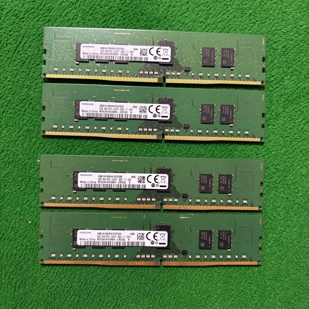 Samsung 8GB DDR4 2400MHz メモリ