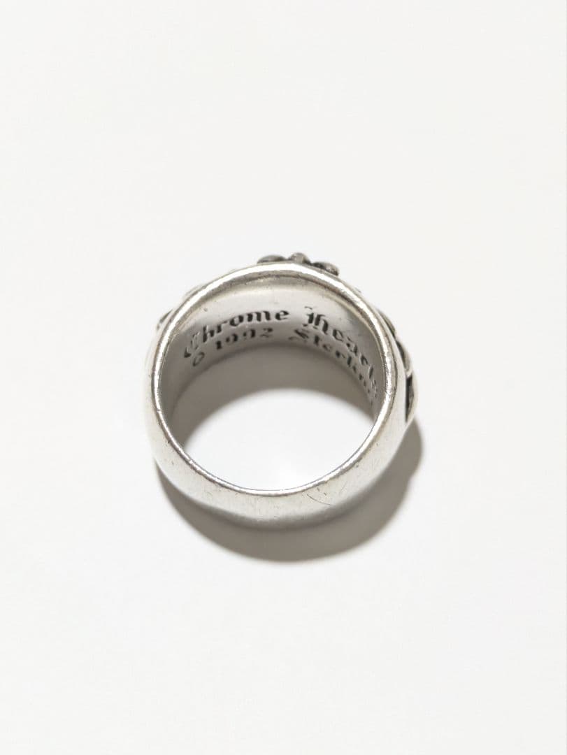 【確実正規品】クロムハーツ　フローラルクロスリング