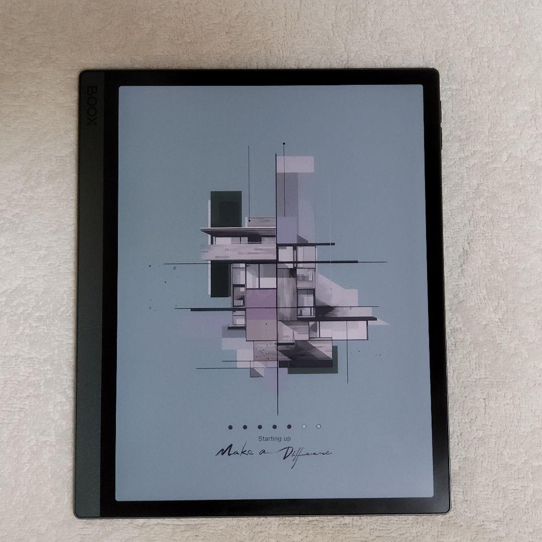BOOX Tab Ultra C Pro 最上位カラー電子ペーパー タブレット